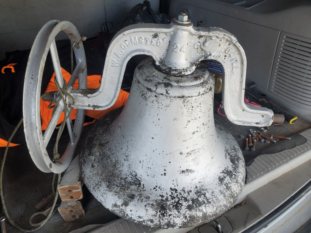 Return the old District 11 school bell to Komensky School